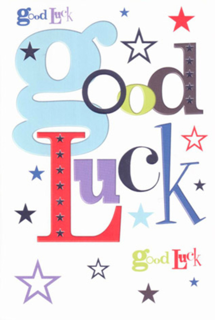 This lively good luck card, perfect for any big step in life, reflects the character and colour of Egham. The 'Good Luck' text bursts with creativity-letters in cool blue, vibrant red, and gentle green intermingle with deep purples, as though gathered fresh from Egham's local gardens. Each font shape is energetic and warm, carrying a cheerful spirit reminiscent of weekend gatherings in Manorcrofts or riverside strolls at Runnymede. Sprinkled across a bright white background, stars in an array of blues, lavenders, and emerald greens create a feeling of lightness and boundless possibility, twinkling like distant hopes. The cardstock is cool and refined between your fingers, its quality suggesting careful selection-much like the blooms assembled daily by Egham's expert florists. This card is ideal for wishing someone the very best, whether they're taking exams or moving to a new place, its design echoing the supportive heart of our local area. More than just a message, it's an emblem of encouragement-affectionate, honest, and ready to inspire someone as they make their mark beyond Virginia Water or along Egham's lively streets.